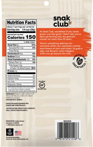 Snak Club Toffee Peanuts 213g