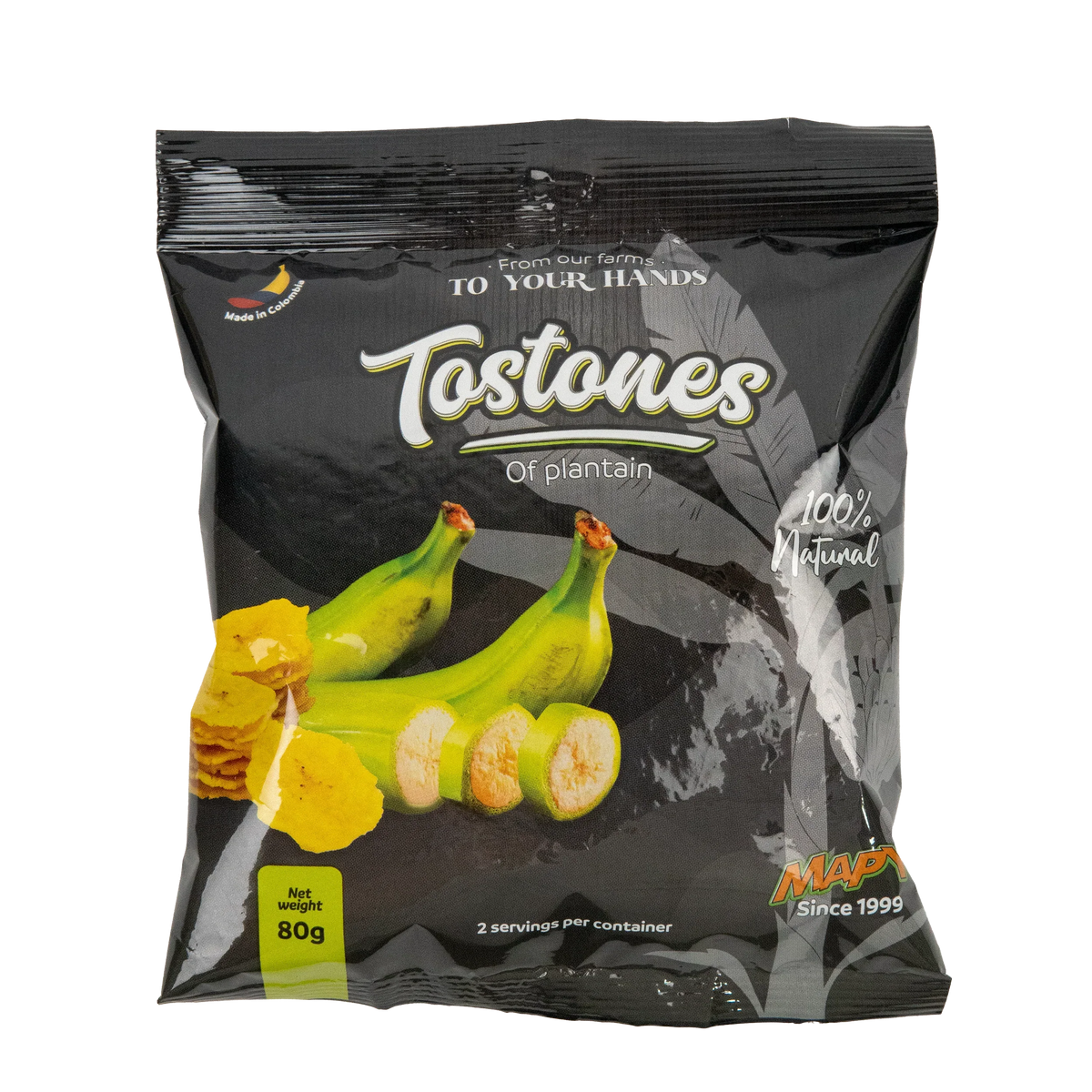 Mapy Tostones Plantain Chips 80g