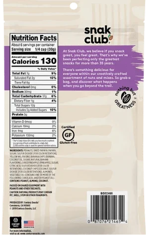 Snak Club Tropical Trail Mix 680g - View 2 | Welaza