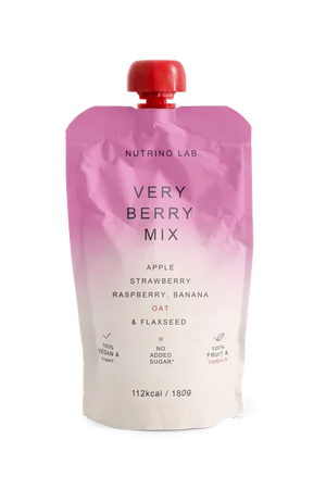 Nutrino Lab Very Berry Mix (Apple, Strawberry, Raspberry, Banana, Oat & Flaxseed) 180g