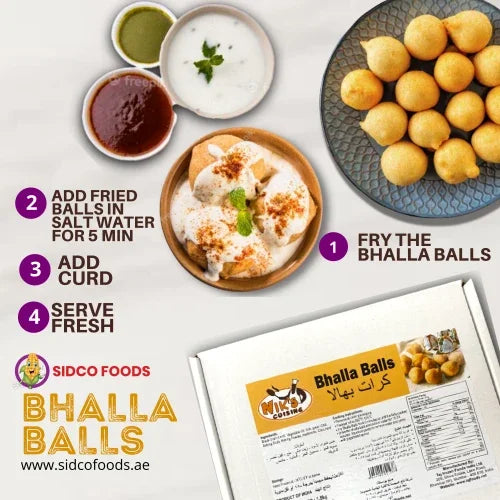 Veg Dahi Bhalla Balls (14-15 pcs/300g) Golden Fresh