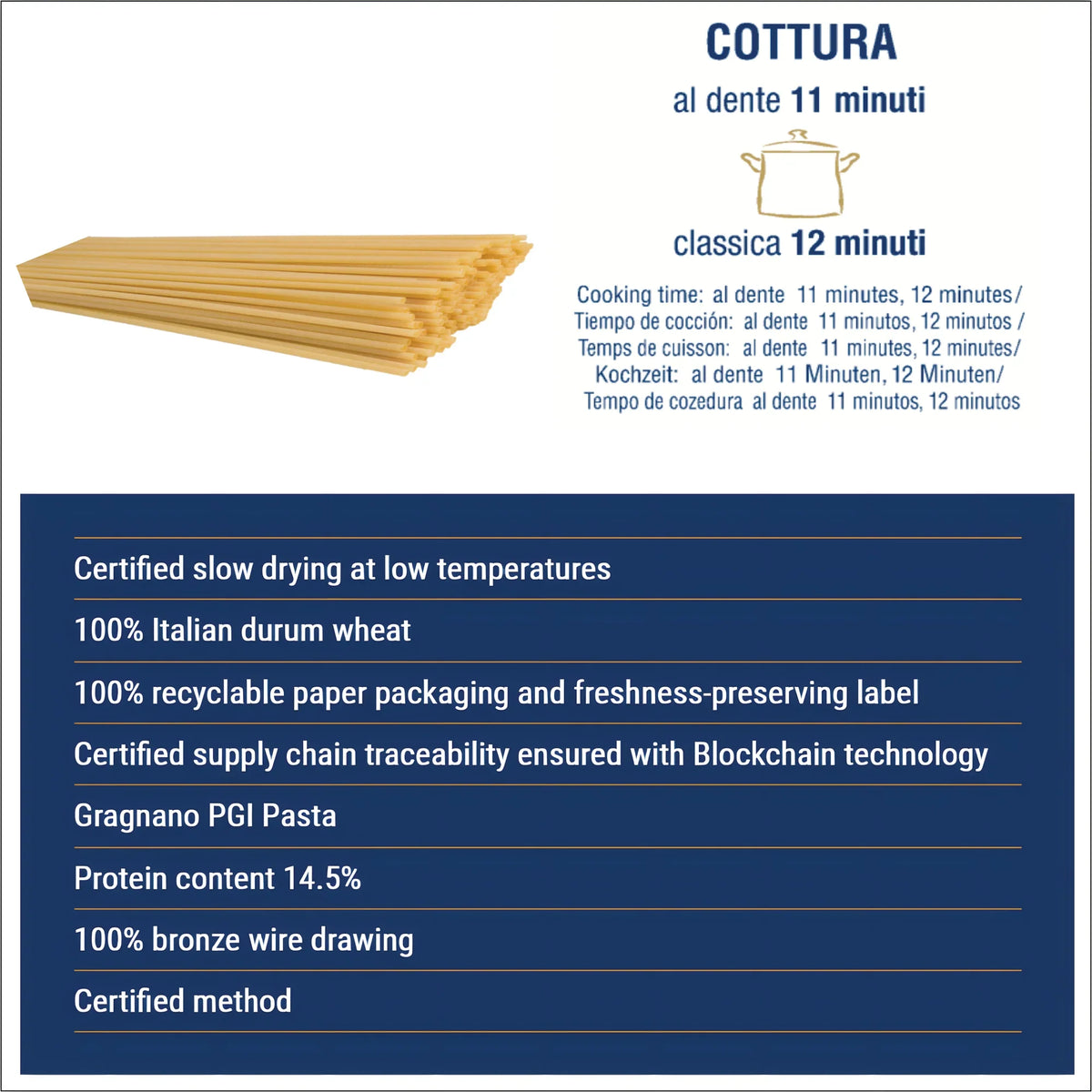 Liguori Vermicelli (N°4) Pasta 1Kg