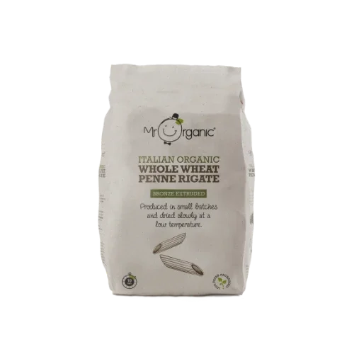Mr Organic Whole Wheat Penne Pasta 500g