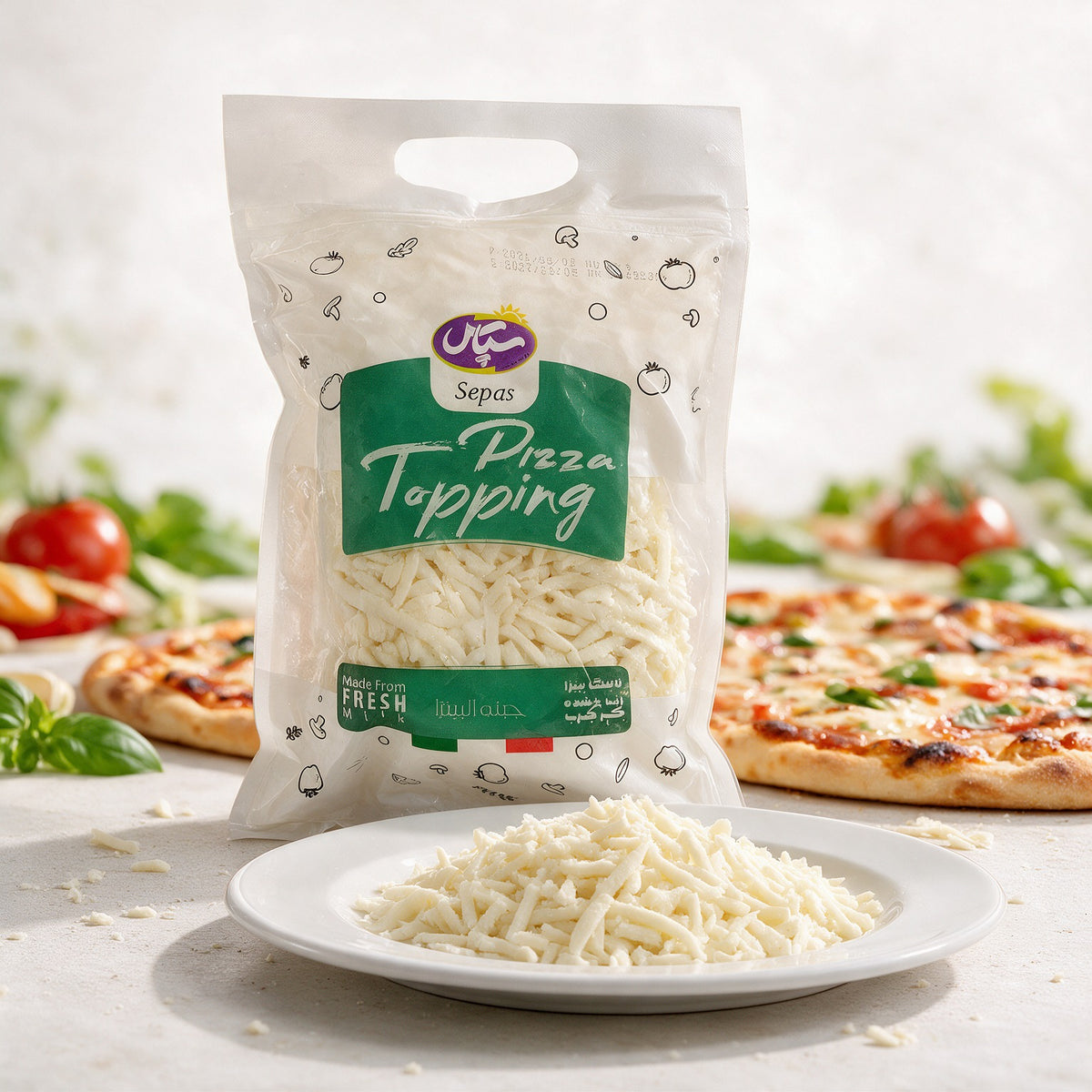Shredded Pizza Topping 1kg