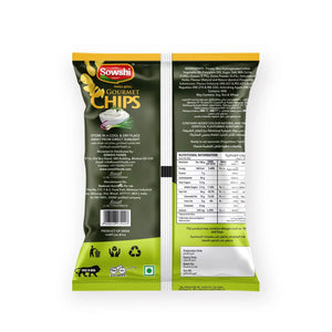 Sowshi Potato Chips Cream & Onion flavor 50g