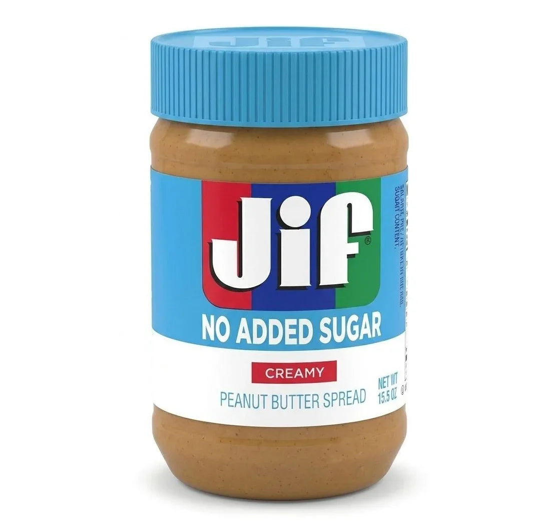 Jif No Added Sugar Creamy Peanut Butter Spread 440g | Welaza