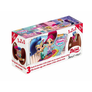 Zaini Shimmer & Shine (Tripack Chocolate Eggs)- Promo