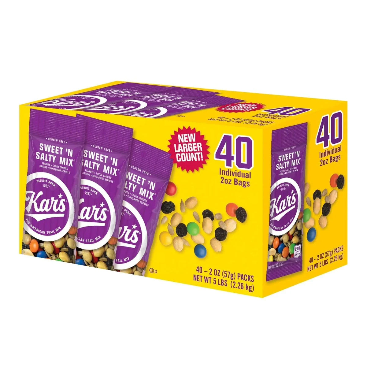 Kar's Sweet 'n Salty Trail Mix, 57g (40 pk)