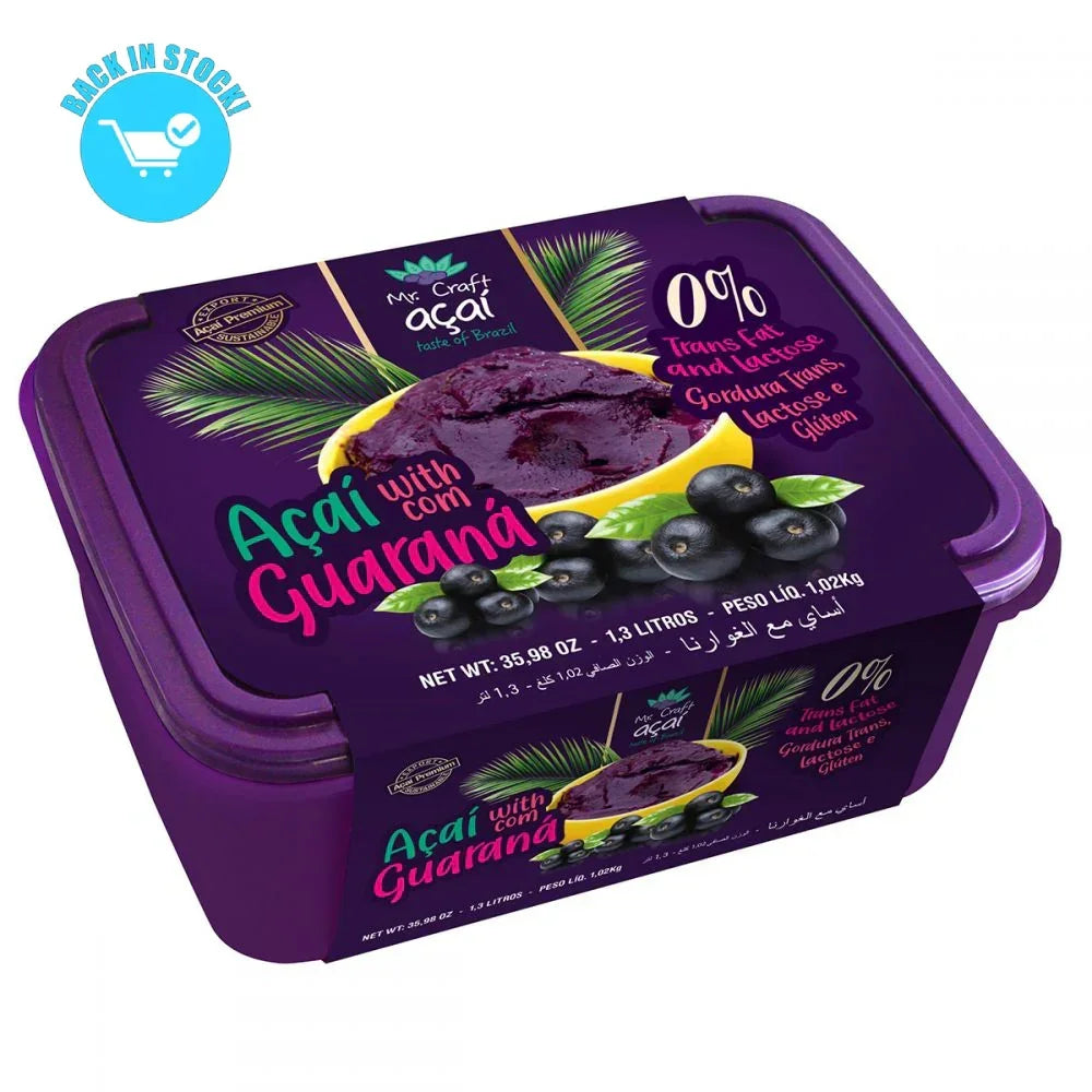 Mr Craft Acai With Guarana Bucket