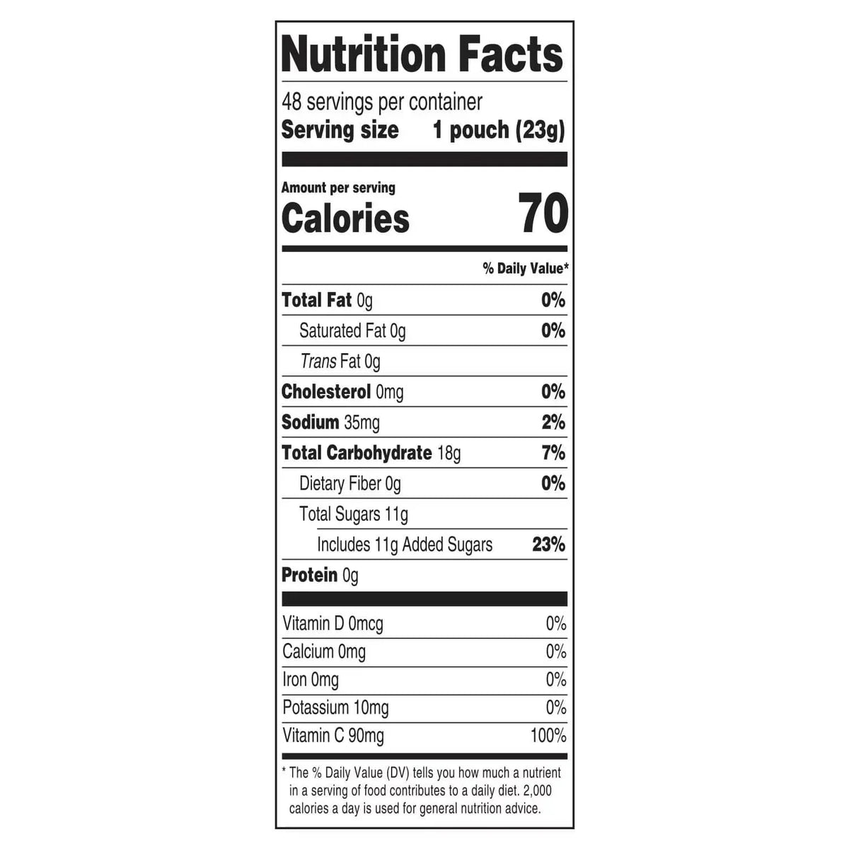 Organic Fruit Snacks- 1.09Kg (48 pk)