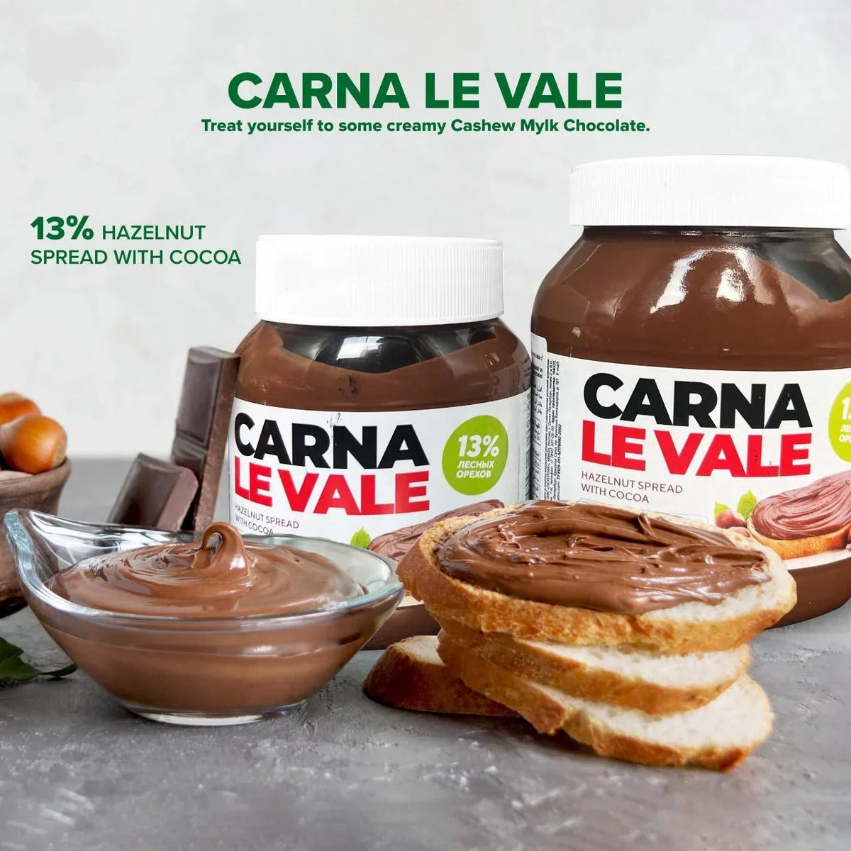 Carna Le Vale Chocolate Hazelnut Spread - 350g