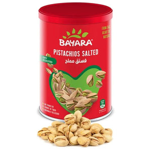 Bayara Pistachios Salted Can - 400g