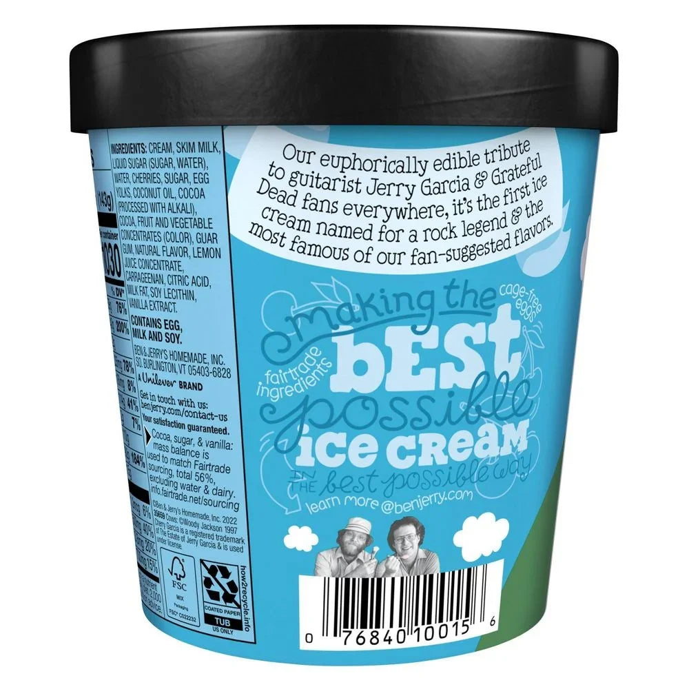 Ben & Jerrys Cherry Garcia 132g