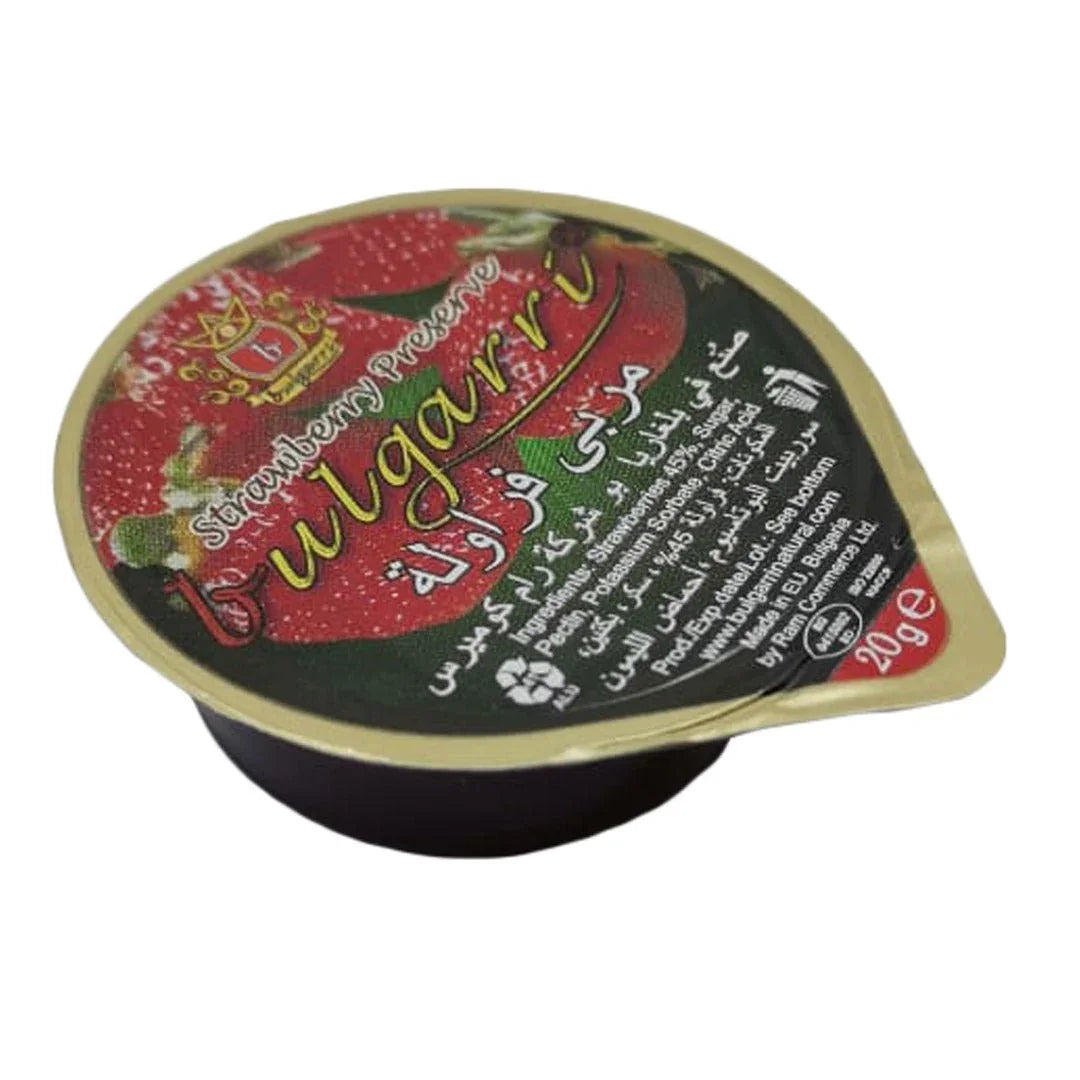 Bulgarri Strawberry Jam 20g x 100 | Welaza