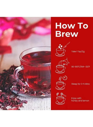 Blue Tea Hibiscus Herbal Tea