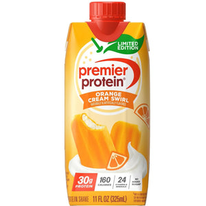 Premier Protein High Protein Shake, Orange Cream Swirl - 30g 15 Pack