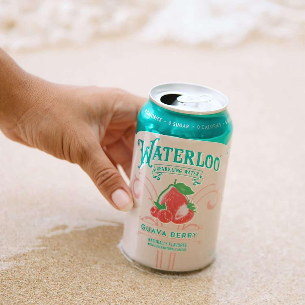 Waterloo Sparkling Water, Guava Berry 355ml