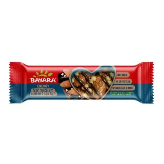 Energy Bars Dark Chocolate Almond & Sea Salt 40g