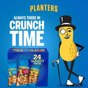 Planters Variety Pack Cashews & Peanuts, 49g (24 pk)