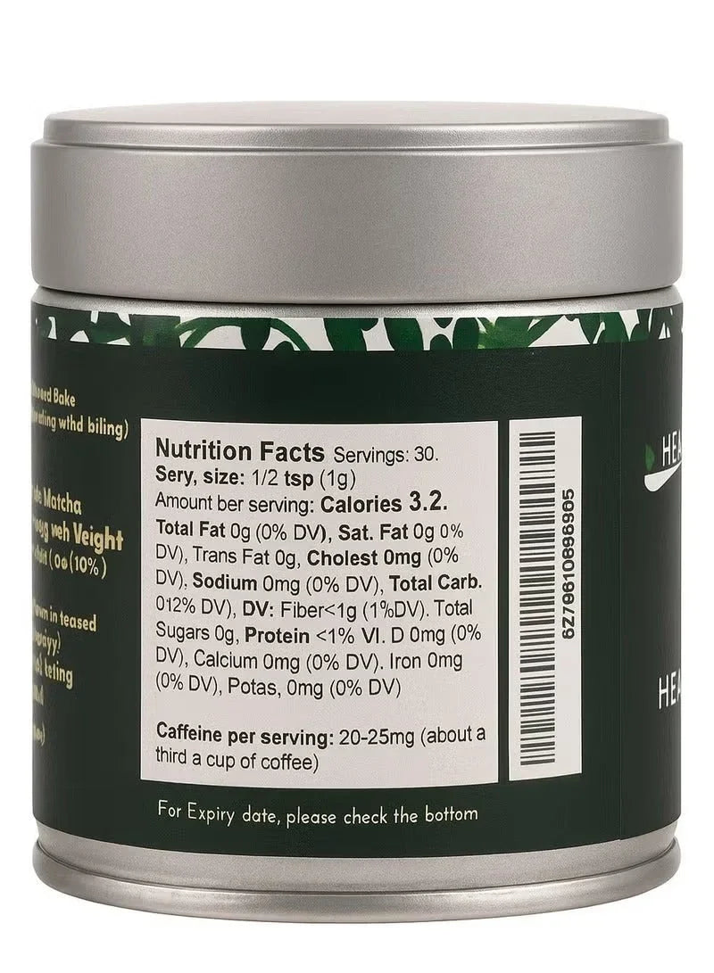 Heapwell Matcha - AAA Ceremonial Grade Matcha Powder from Japan, 30g