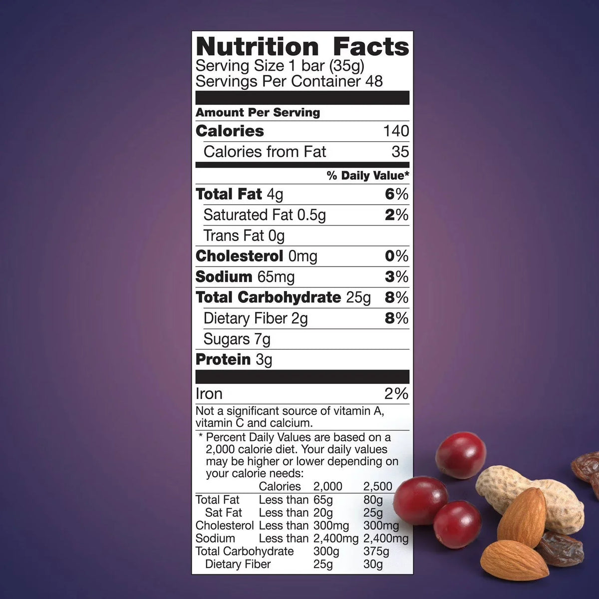 Nature Valley Fruit & Nut Trail Mix Granola Bar 35g