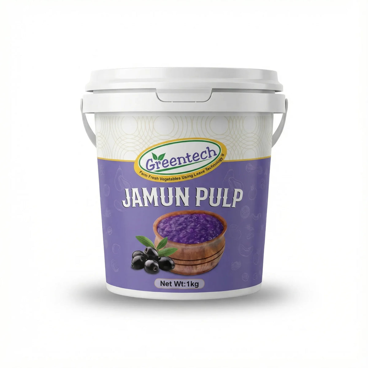 Jamun Pulp 1kg | Greentech