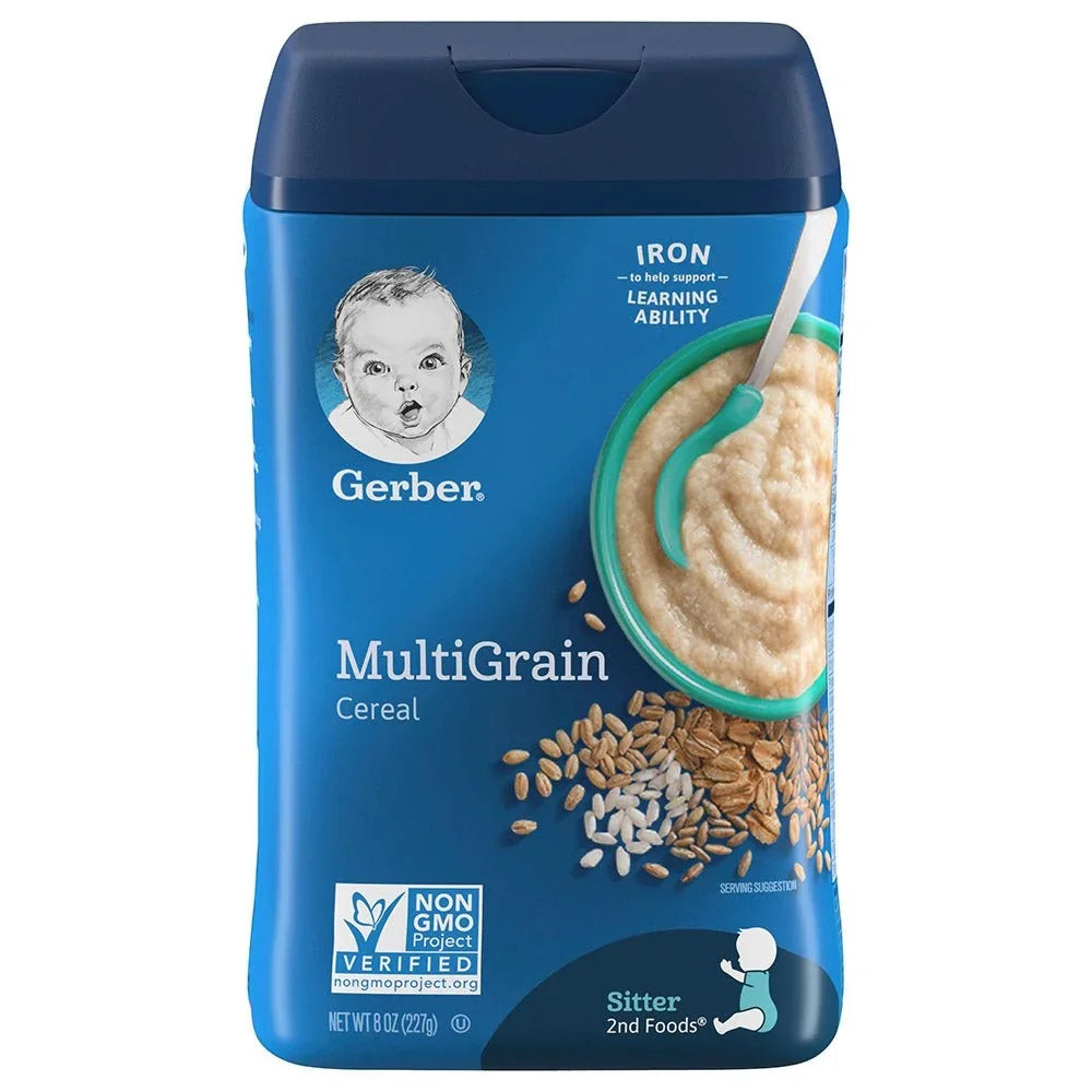 Gerber 2nd Foods Cereal NGM Multi Grain 227g