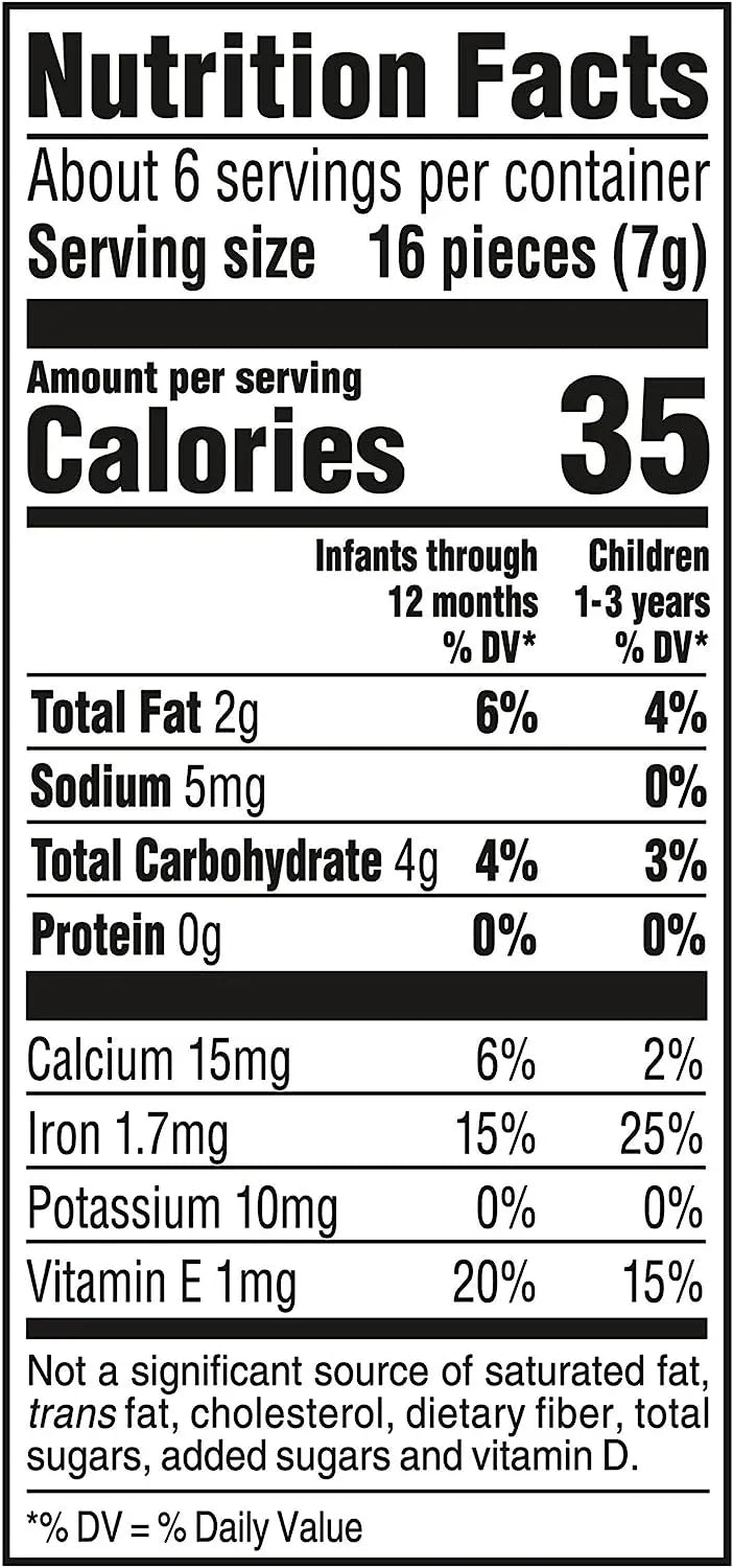 Gerber Lil Crunchies Apple Sweet Potato 42g