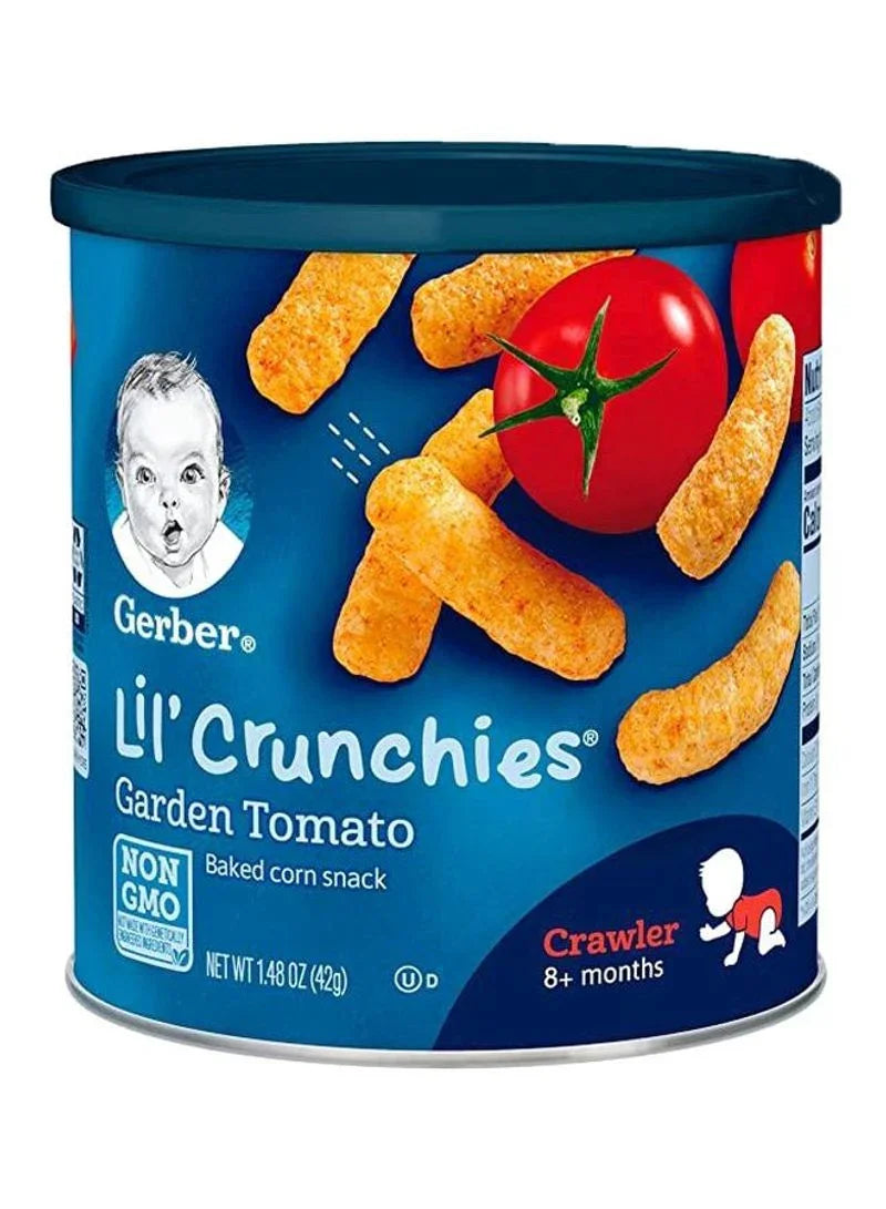 Gerber Lil' Crunchies, Garden Tomato 42g