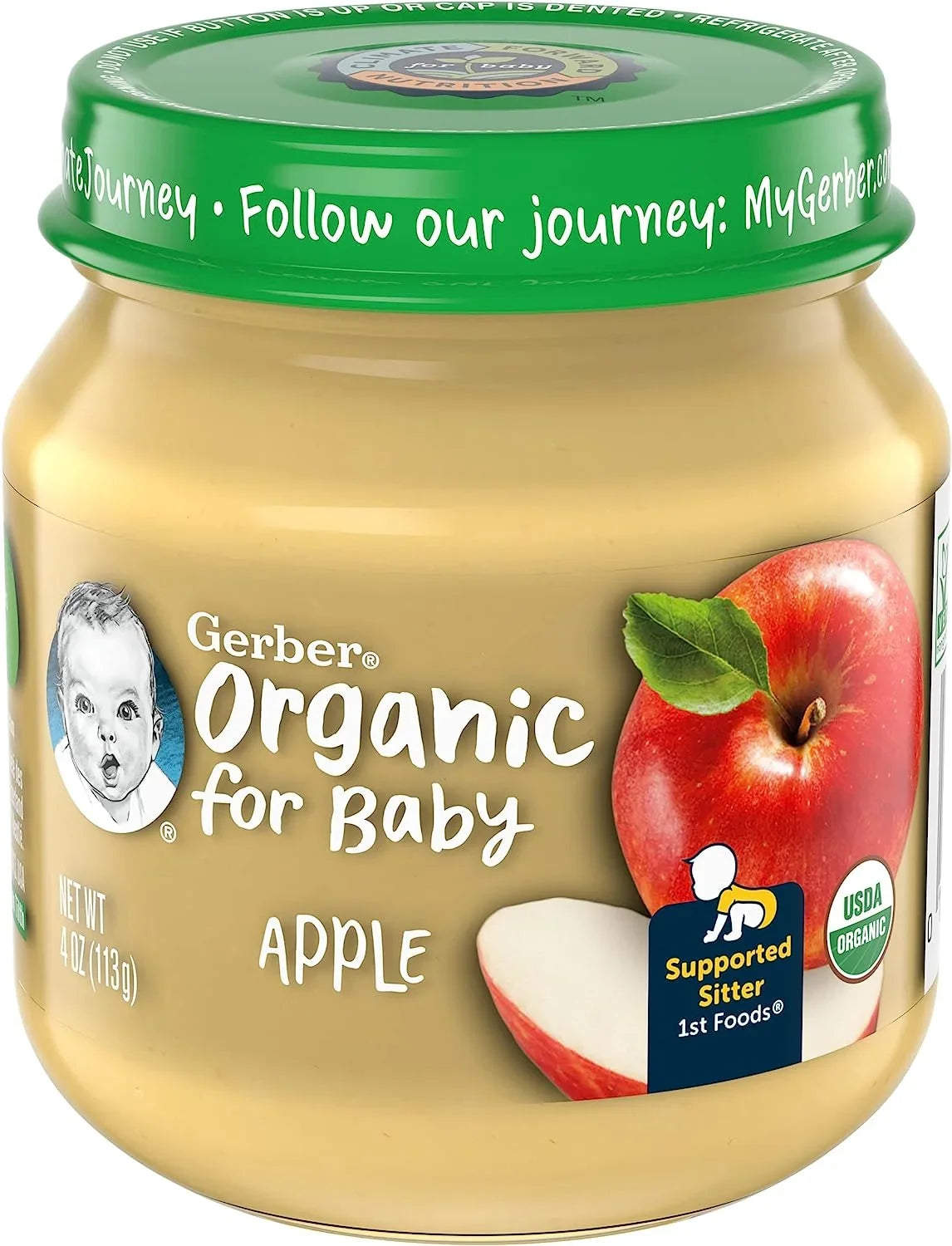 Gerber Organic Apple 113g