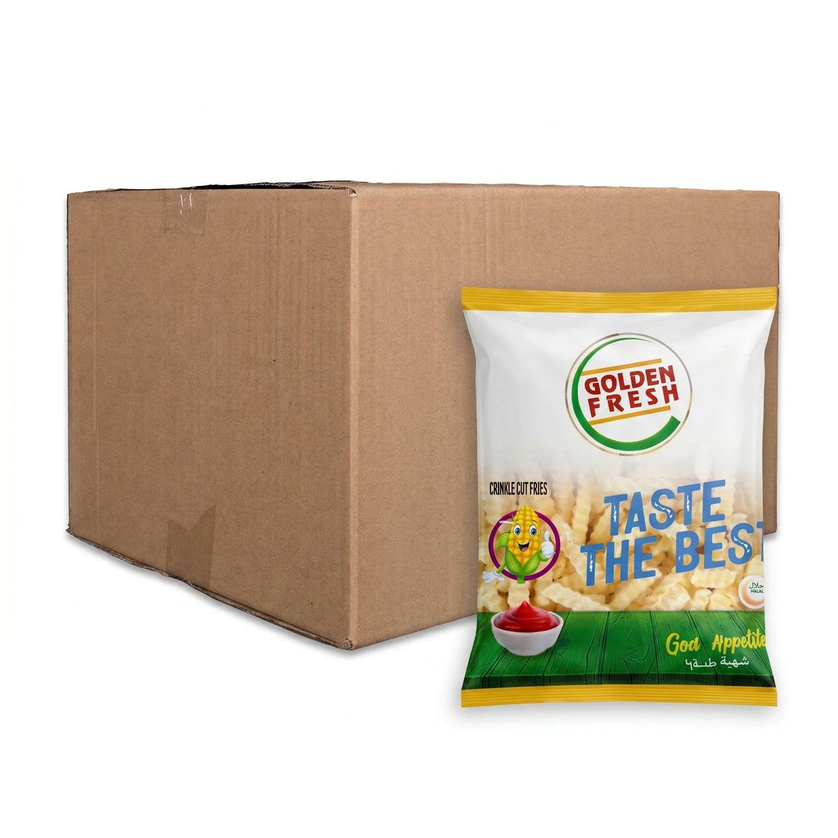 Crinkle Cut Fries - 10x750g