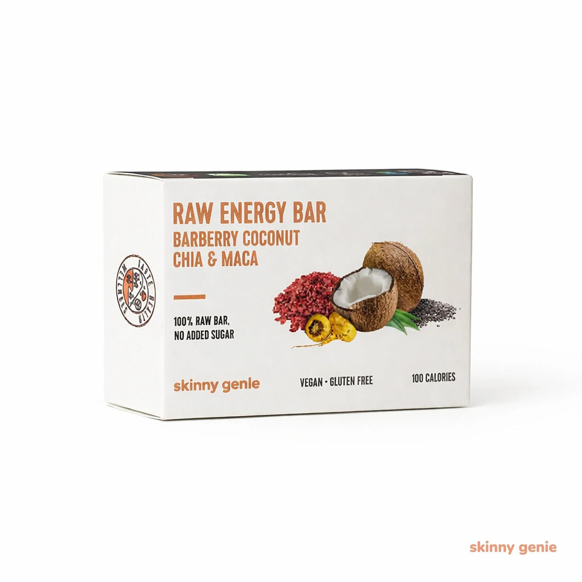 Raw Energy Bar Barberry, Coconut Chia & Maca