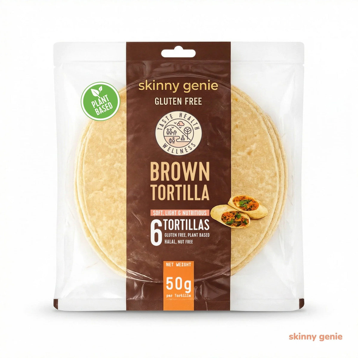 Vegan Brown Tortilla