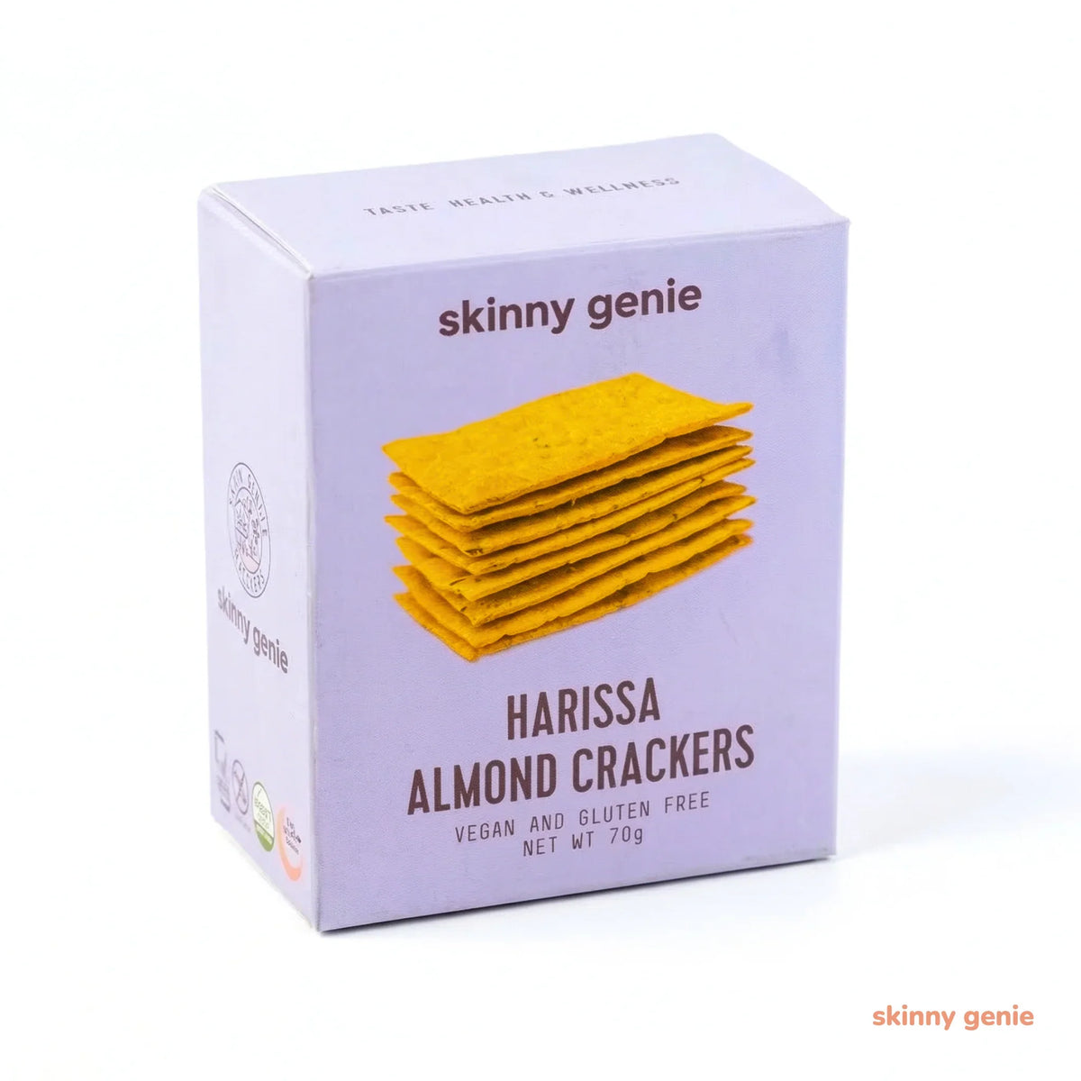 Almond Crackers Harissa 70g