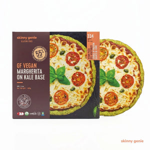 Vegan Margherita Pizza on Kale Base