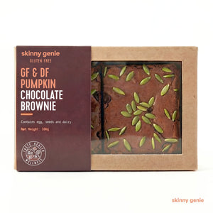 Dairy Free Pumpkin Chocolate Brownie