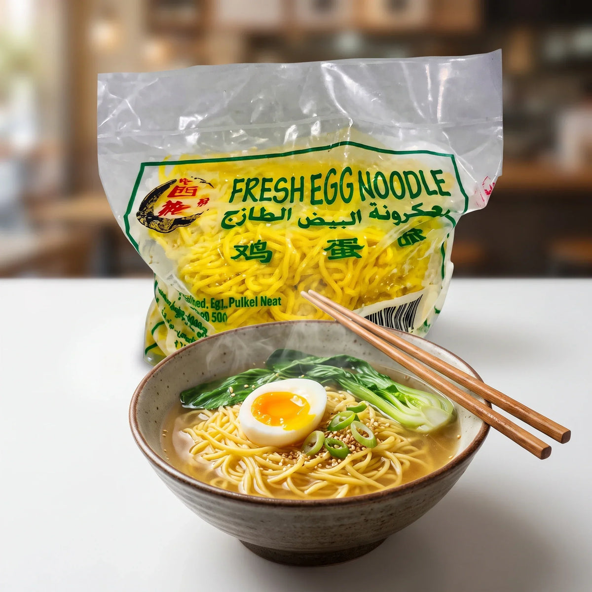 XI SHI Fresh Yellow Egg Noodles