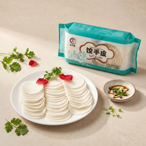 XI SHI Round White Wonton Wrappers - 2 pkt (1 kg)
