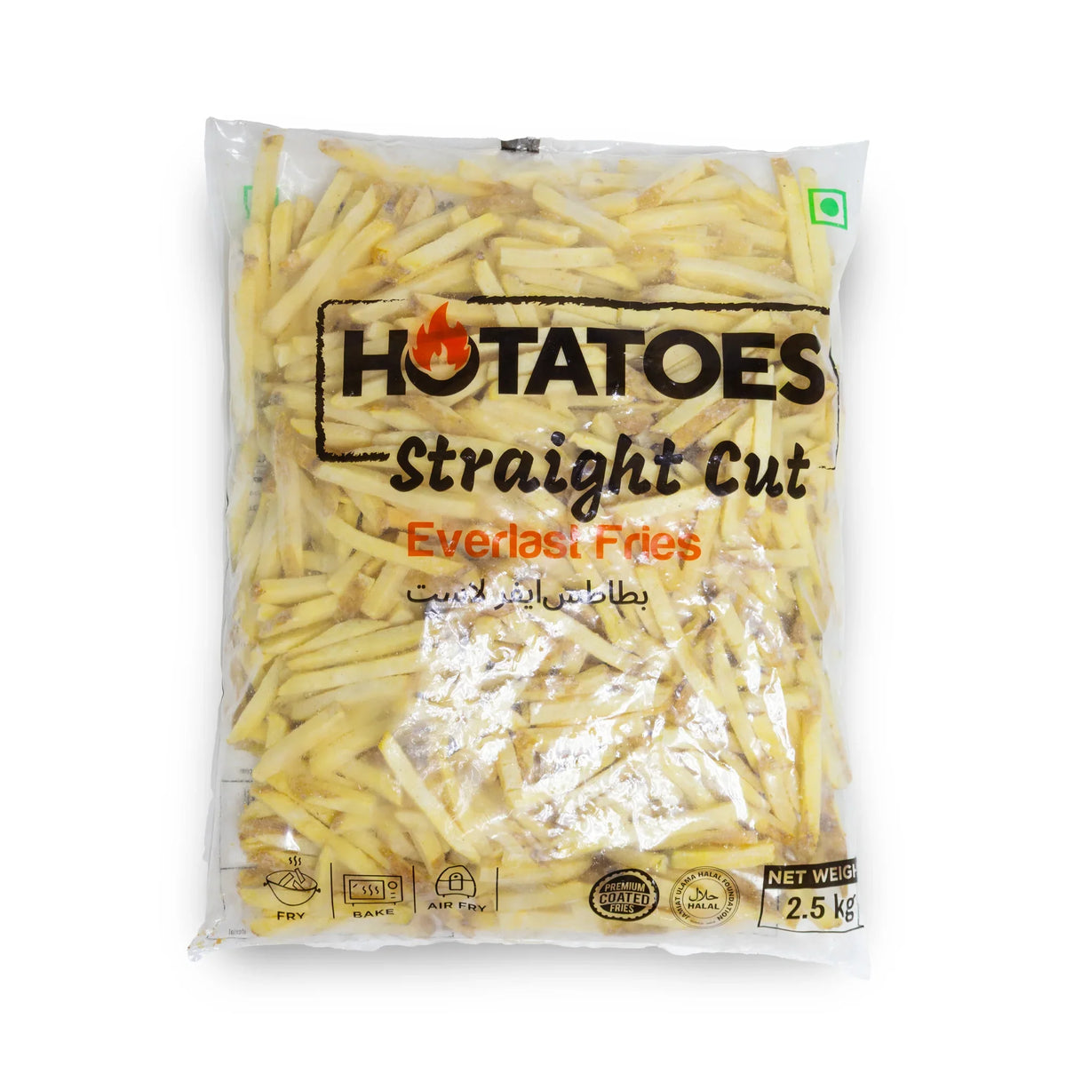 Skin-On Coated Fries 9 mm - 2.5kg 4×2.5kg