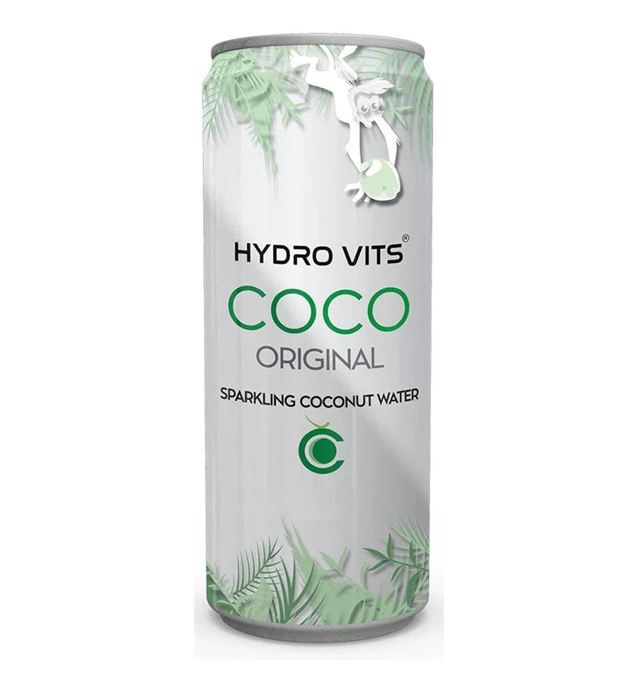 Hydro Vits Sparkling Coconut Water 6 x 320ml Case