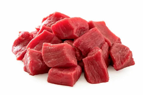 Beef Grain Fed cubes Australia