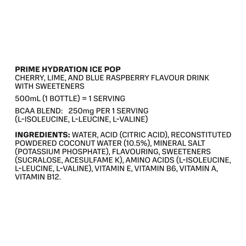 Prime Ice Pop Hydration Drink - View 3 | Welaza