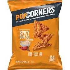 Popcorner Spicy Queso Popped Corn Chips, 28.3g