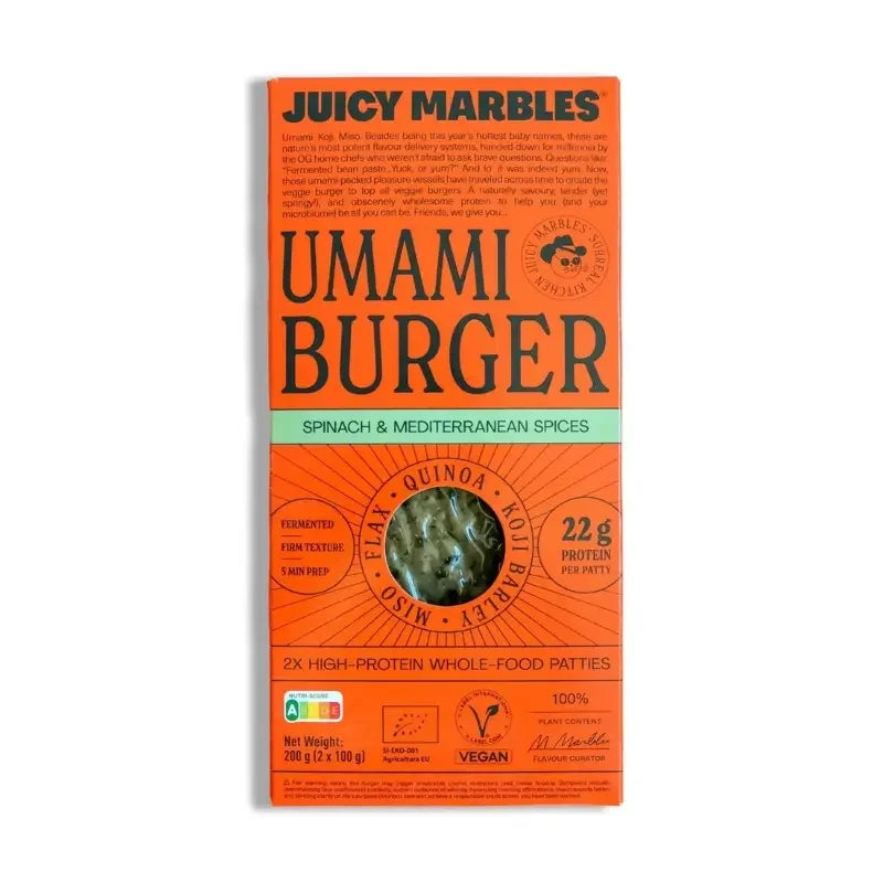 Juicy Marbles Umami Burger Patties 200g | Welaza