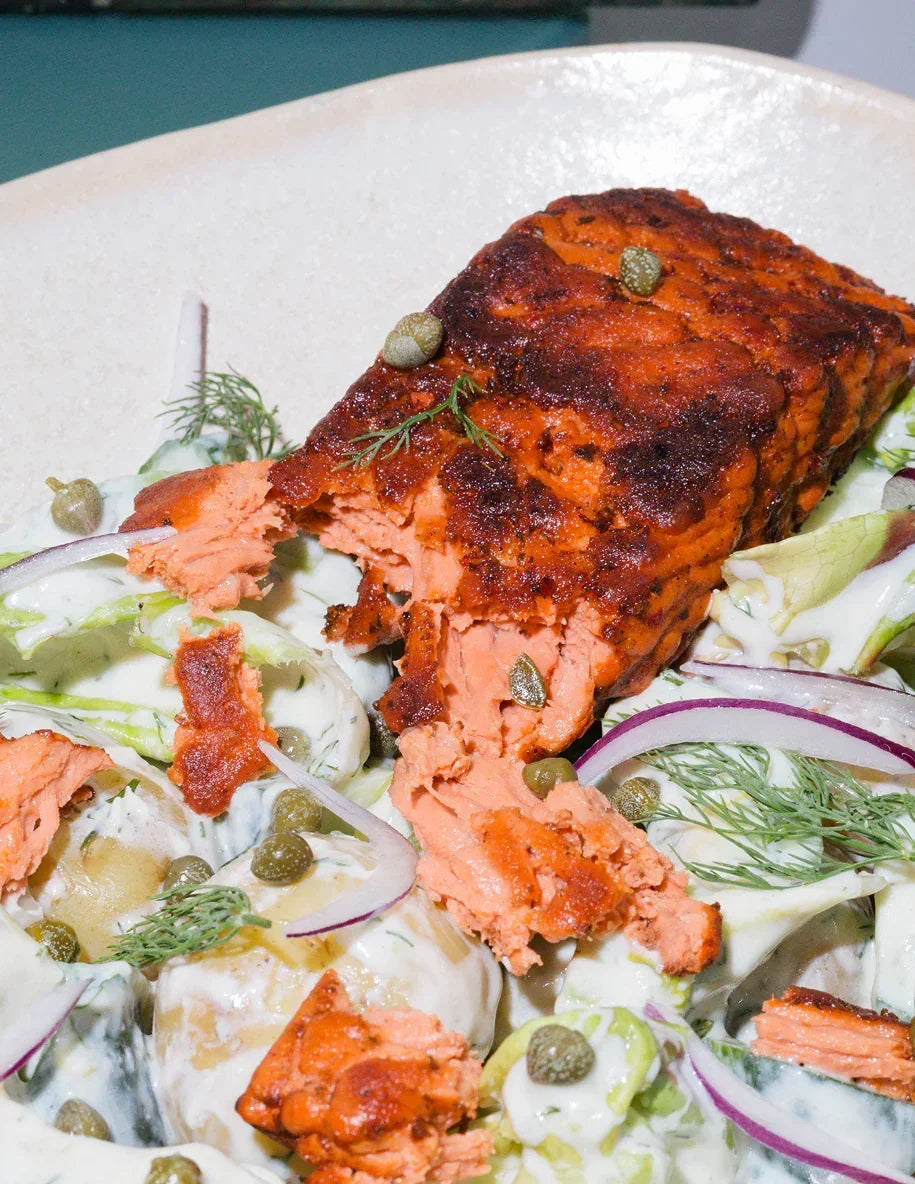 Juicy Marbles Plant-Based Vegan Kinda Salmon Fish Fillet