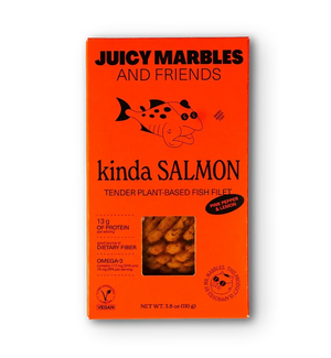 Juicy Marbles Kinda Salmon Vegan Fillet, Pack of 14