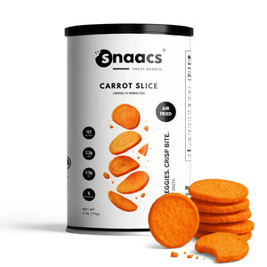 Snaacs Air Fried Carrot Slice 113g | Welaza
