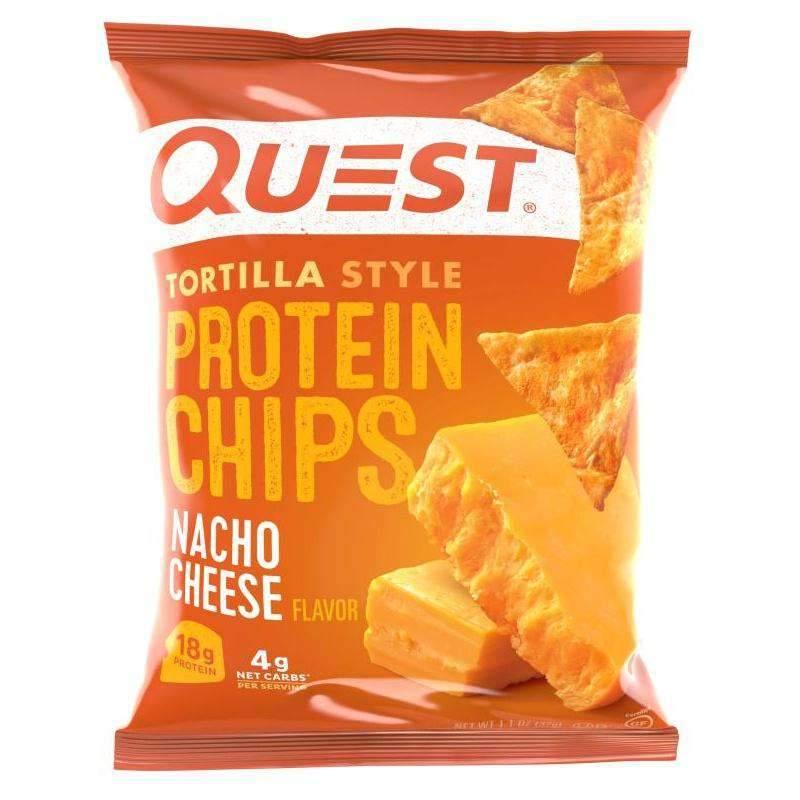 Quest Nacho Cheese Tortilla Style Protein Chips 32g