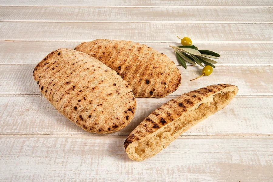 Nina Frozen White Pita Bread Oval 20x11 cm (5pcs) 500g