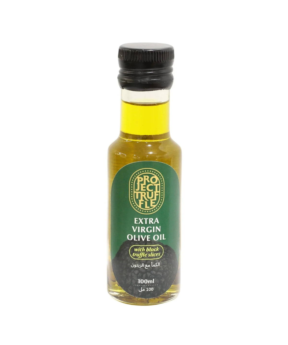 Olive oil with black truffle slices 100ml